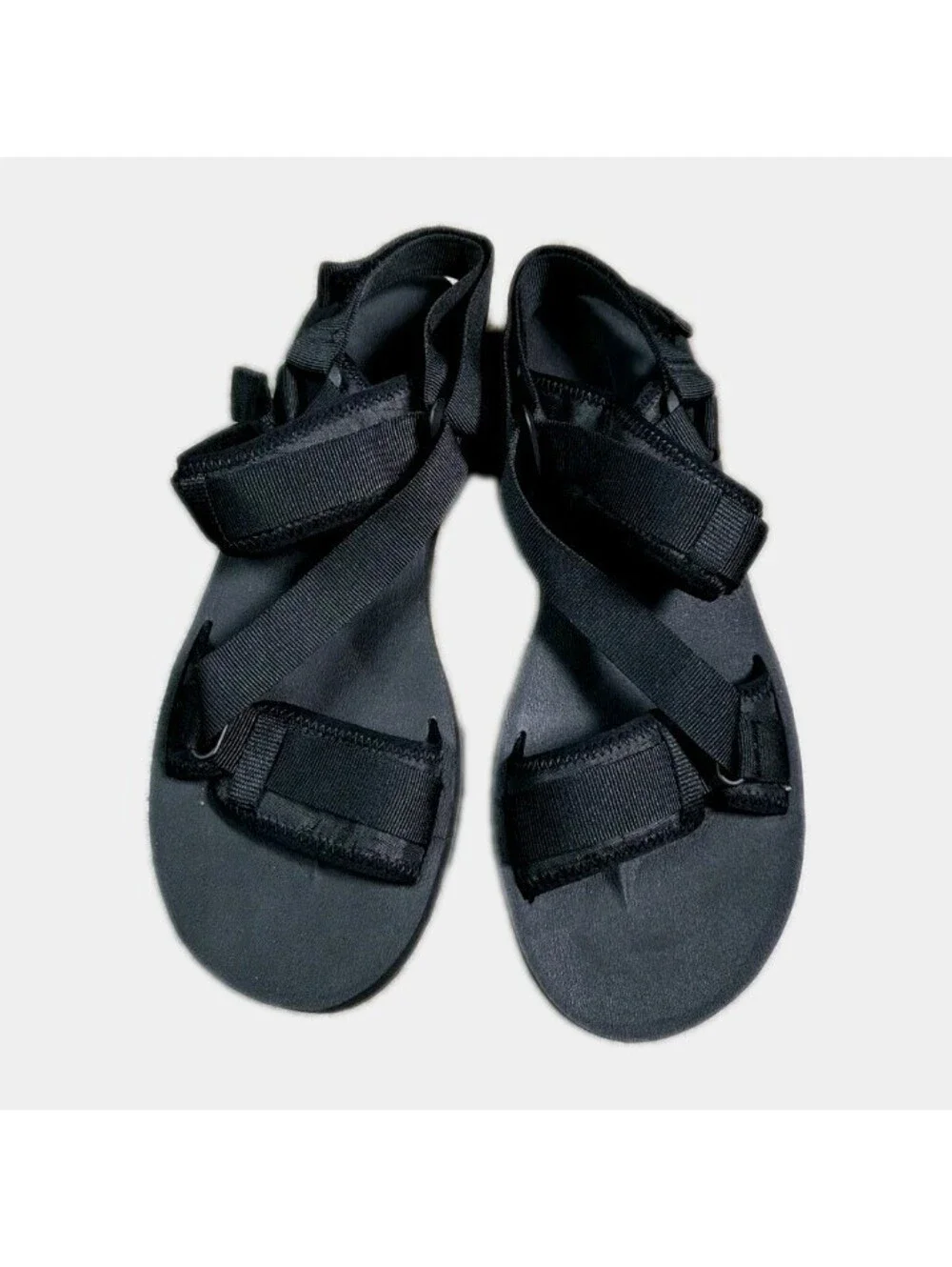 NEW Men's Merrell Alpine Strap Sandals Size 13 All Black NWOB